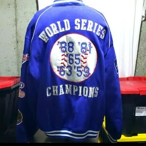 Vintage Jackie Robinson LA Dodgers World Series Jacket